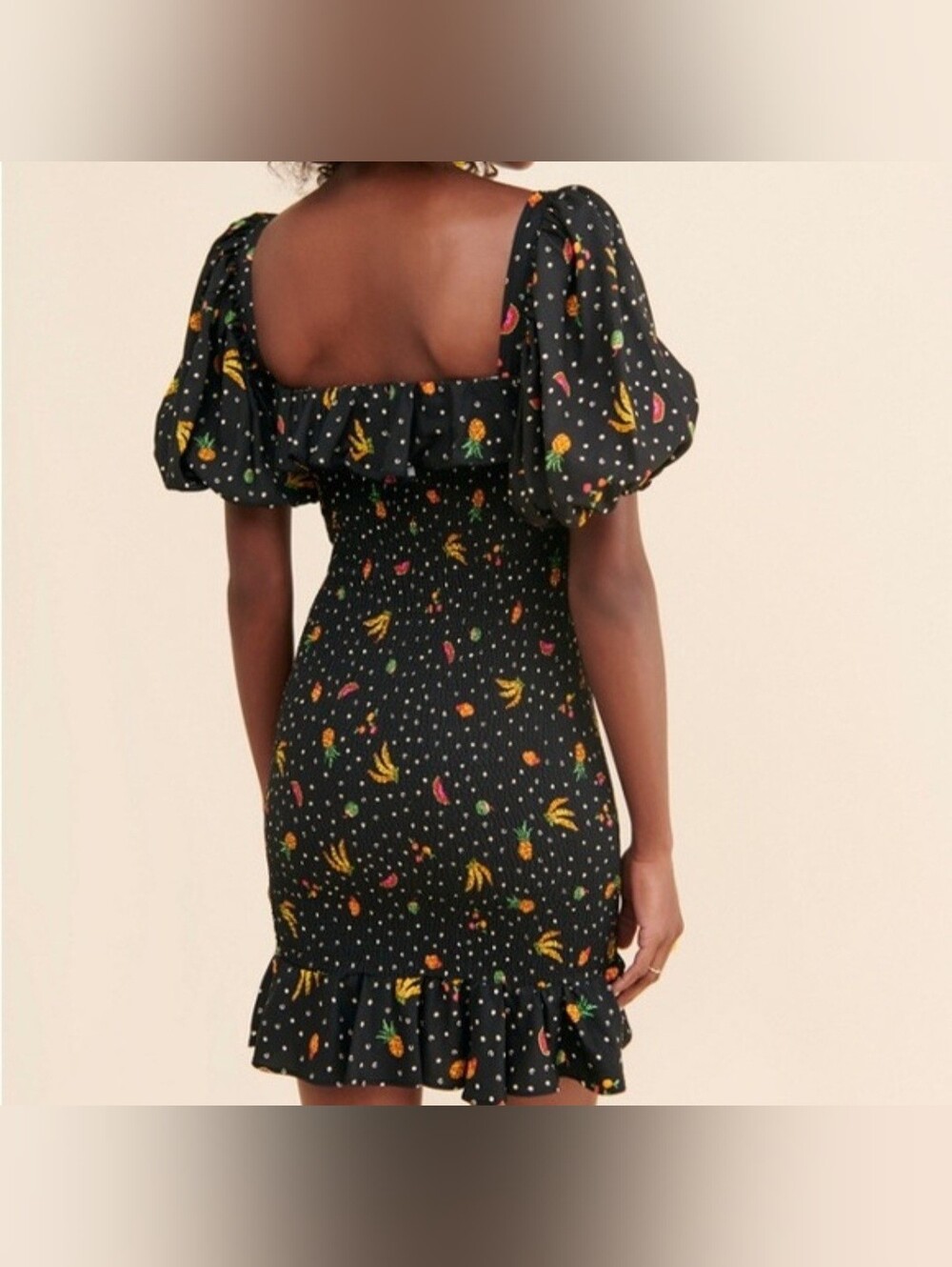 Farm Rio Smocked Bodice Mini Dress - Picture 3 of 7